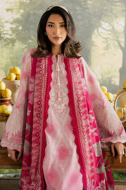 Picture of Nureh - Bloom Embroidered and Printed Lawn Collection Vol 2 - BL-13 - Unstitched - Available at Raja Sahib