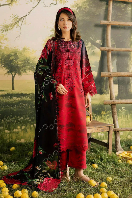 Picture of Nureh - Bloom Embroidered and Printed Lawn Collection Vol 2 - BL-15 - Unstitched - Available at Raja Sahib