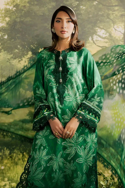 Picture of Nureh - Bloom Embroidered and Printed Lawn Collection Vol 2 - BL-17 - Unstitched - Available at Raja Sahib