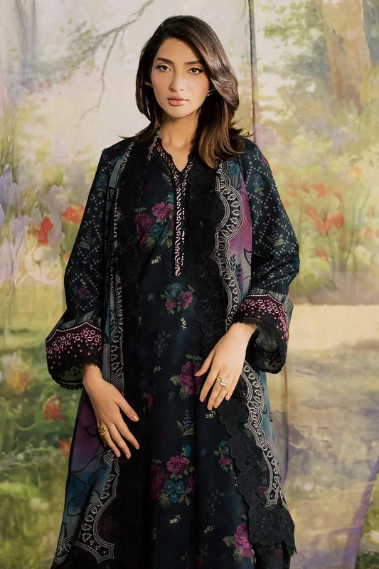 Picture of Nureh - Bloom Embroidered and Printed Lawn Collection Vol 2 - BL-18 - Unstitched - Available at Raja Sahib