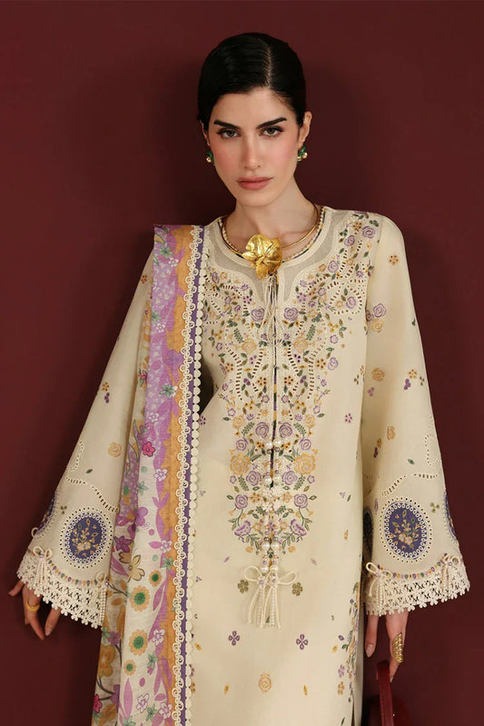 Picture of Jazmin - Iris Luxury Eid Lawn - IL26 D-01 - Unstitched - Available at Raja Sahib