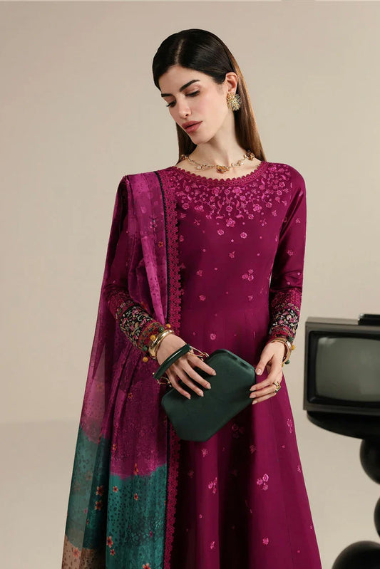 Picture of Jazmin - Iris Luxury Eid Lawn - IL26 D-02 - Unstitched - Available at Raja Sahib