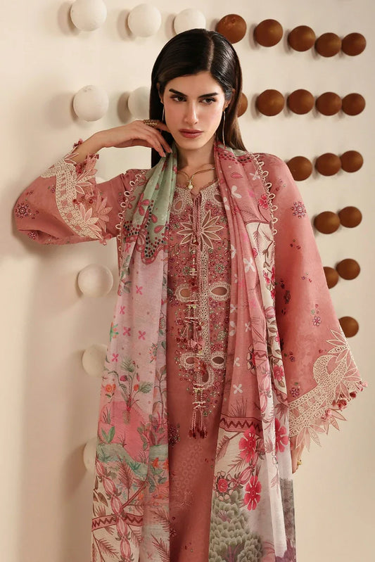 Picture of Jazmin - Iris Luxury Eid Lawn - IL26 D-04 - Unstitched - Available at Raja Sahib