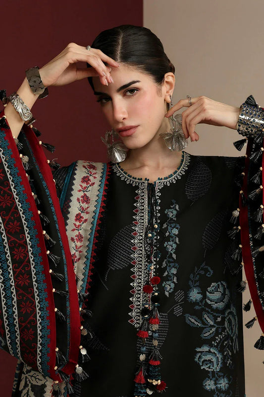 Picture of Jazmin - Iris Luxury Eid Lawn - IL26 D-05 - Unstitched - Available at Raja Sahib