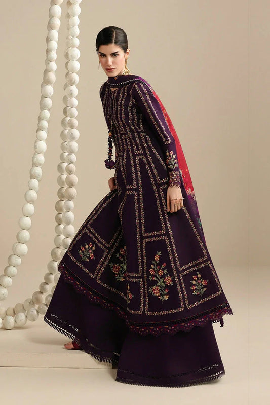 Picture of Jazmin - Iris Luxury Eid Lawn - IL26 D-06 - Unstitched - Available at Raja Sahib