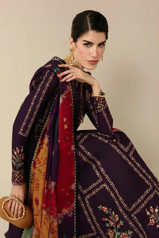 Picture of Jazmin - Iris Luxury Eid Lawn - IL26 D-06 - Unstitched - Available at Raja Sahib