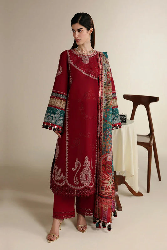 Picture of Jazmin - Iris Luxury Eid Lawn - IL26 D-08 - Unstitched - Available at Raja Sahib