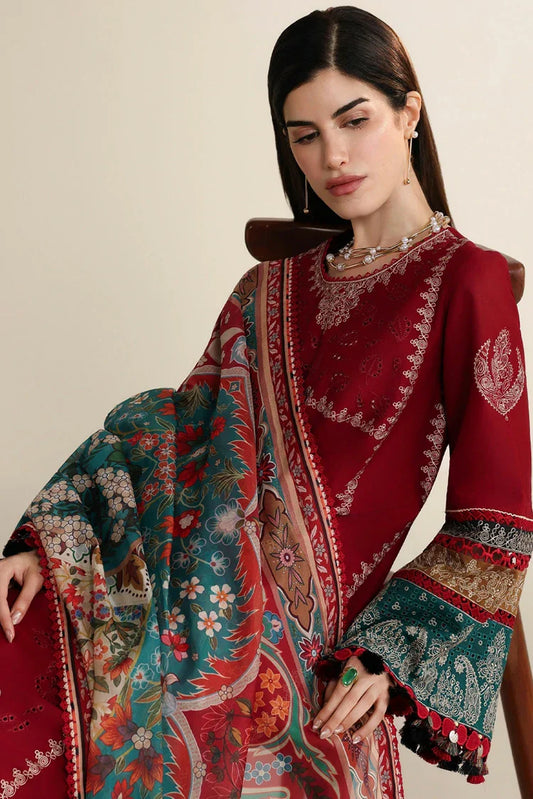 Picture of Jazmin - Iris Luxury Eid Lawn - IL26 D-08 - Unstitched - Available at Raja Sahib