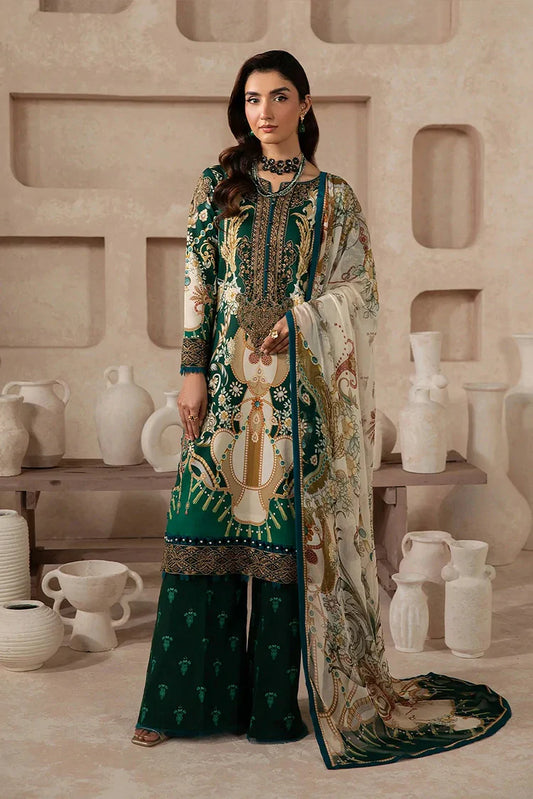 Picture of Gulaal - Syra Collection - D-3 Vantae - Unstitched - Available at Raja Sahib