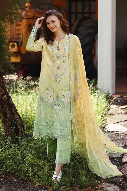 Picture of Mushq - Solace Ombre Chikankari - 10-Quiet Bloom - Unstitched - Available at Raja Sahib