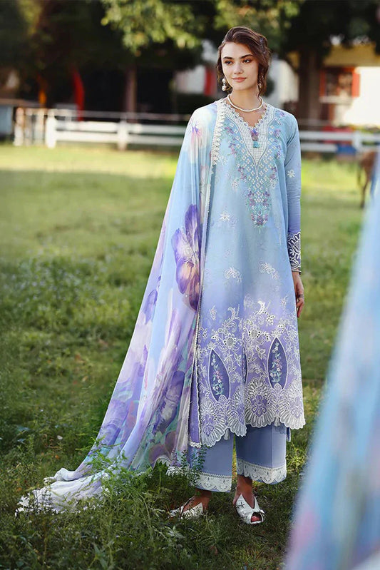 Picture of Mushq - Solace Ombre Chikankari - 03-Ombre Whisper - Unstitched - Available at Raja Sahib