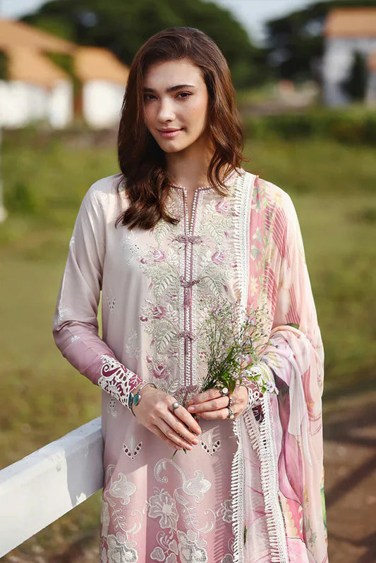 Picture of Mushq - Solace Ombre Chikankari - 09-Dew Drift - Unstitched - Available at Raja Sahib