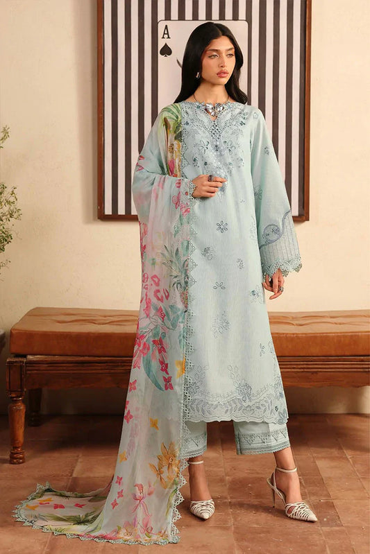 Picture of Nureh - Raha Embroidered Lawn Doria Collection Vol 2 - NE-250 - Unstitched - Available at Raja Sahib