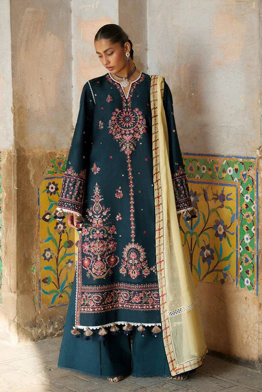 Picture of Hussain Rehar - Zan Spring Summer - D-99 Cinko - Unstitched - Available at Raja Sahib