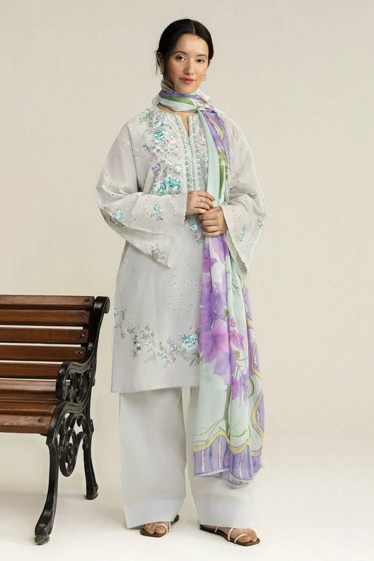 Picture of Zara Shahjahan - Coco Lawn Edit II - LUNE-2A - Unstitched - Available at Raja Sahib