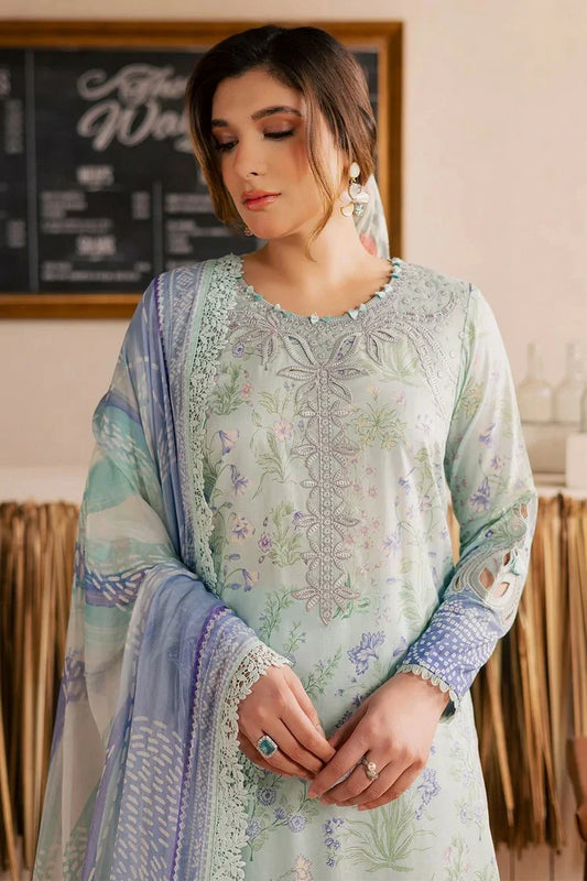Picture of Nureh - Gardenia Embroidered and Printed Lawn Collection Vol 2 - NSG-215 - Unstitched - Available at Raja Sahib