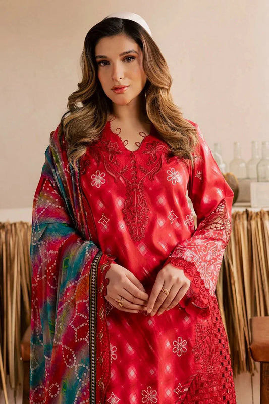 Picture of Nureh - Gardenia Embroidered and Printed Lawn Collection Vol 2 - NSG-223 - Unstitched - Available at Raja Sahib