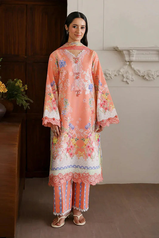 Picture of Roheenaz - Sunlit Tales Embroidered Edit - 10-Blush tale - Unstitched - Available at Raja Sahib