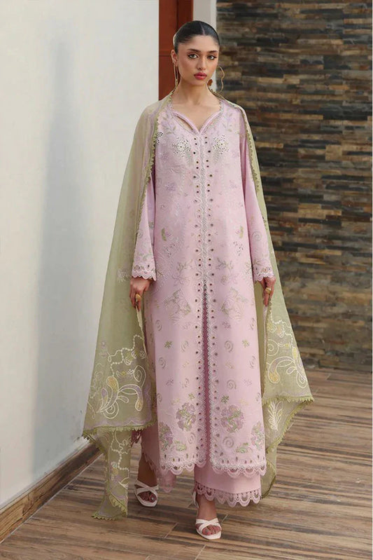 Qalamkar - Qline Lawn Drop 2 - QKL-12 ZAYLA - Unstitched