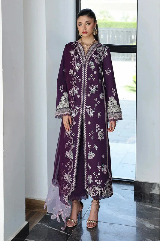 Picture of Qalamkar - Qline Lawn Drop 2 - QKL-14 SUHRA - Unstitched - Available at Raja Sahib