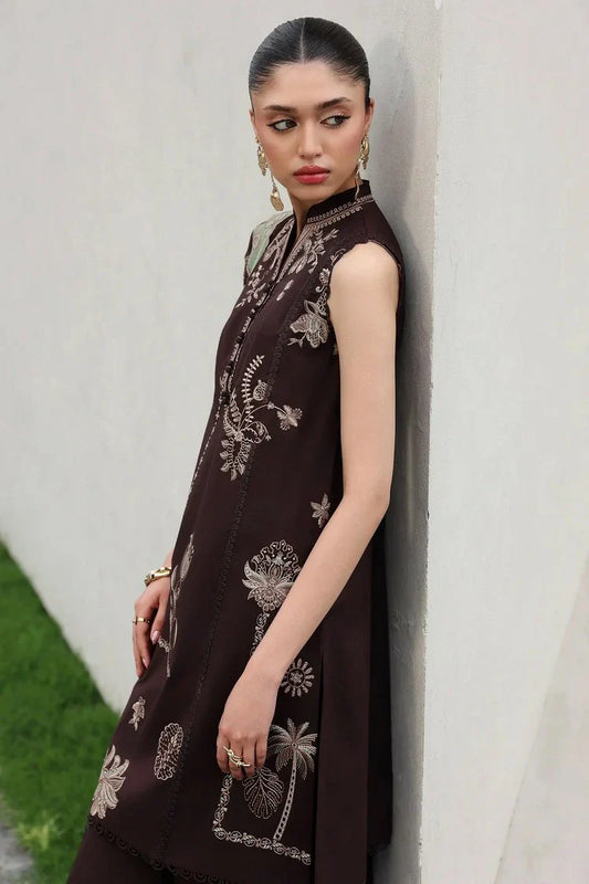 Picture of Qalamkar - Qline Lawn Drop 2 - QKL-15 YASRA - Unstitched - Available at Raja Sahib