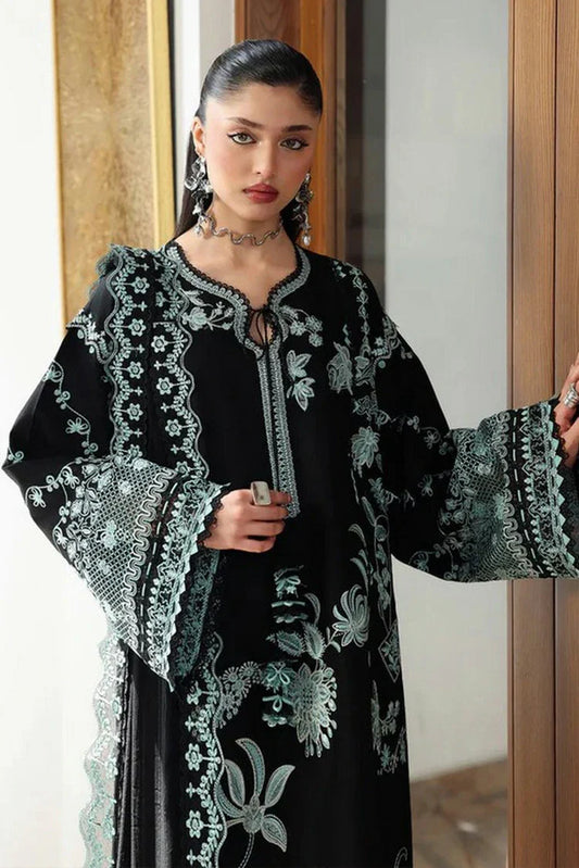Picture of Qalamkar - Qline Lawn Drop 2 - QKL-06 SANA - Unstitched - Available at Raja Sahib