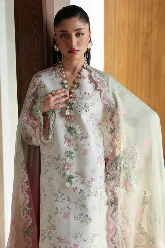 Picture of Qalamkar - Qline Lawn Drop 2 - QKL-09 SIAA - Unstitched - Available at Raja Sahib