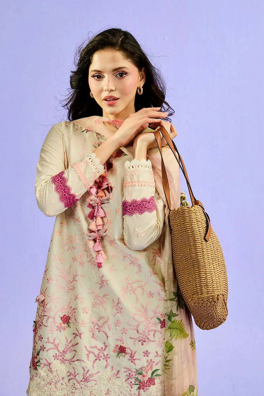 Picture of Sobia Nazir - Vital Lawn Vol 2 - Design 1A - Unstitched - Available at Raja Sahib