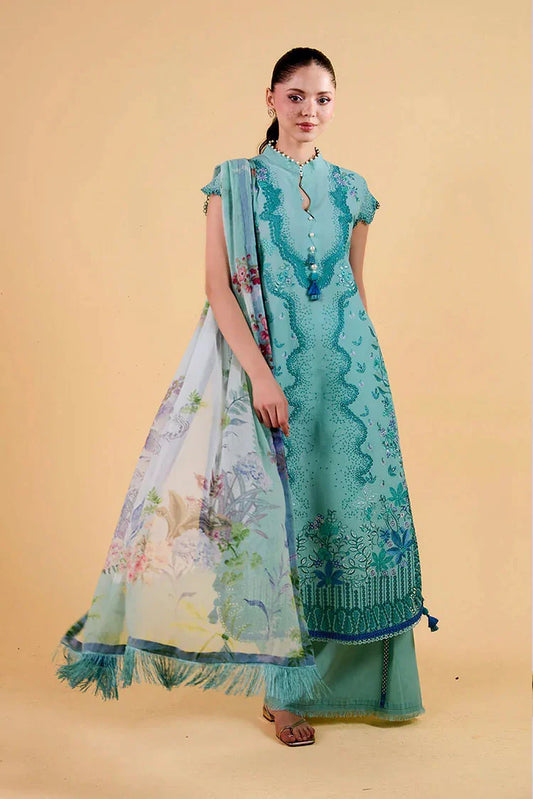 Picture of Sobia Nazir - Vital Lawn Vol 2 - Design 4B - Unstitched - Available at Raja Sahib