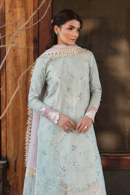 Picture of Ayzel - Whisper Embroidered Lawn Collection - 1233-GLINT - Unstitched - Available at Raja Sahib