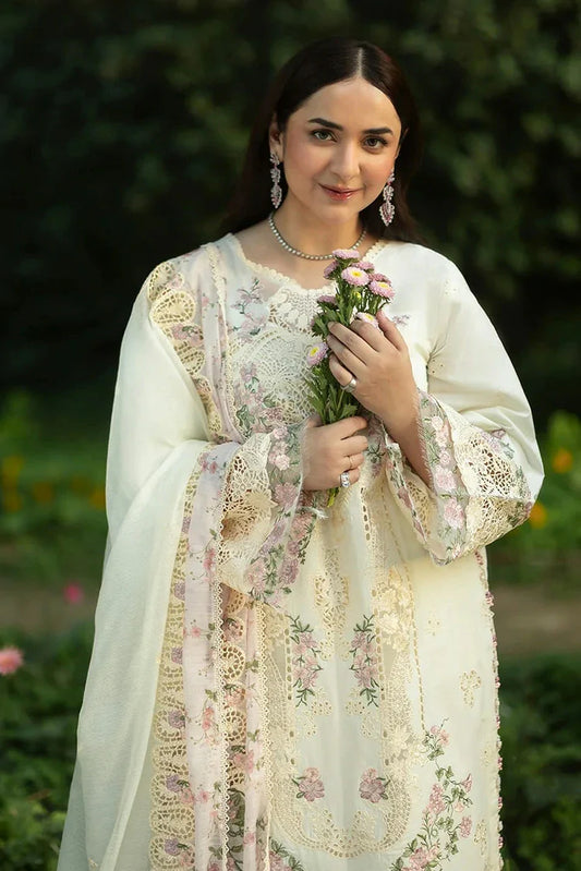 Picture of Elaf - Luxury Lawn Unstitched Vol 2 - ELQ-7B SWEET TALK - Unstitched - Available at Raja Sahib