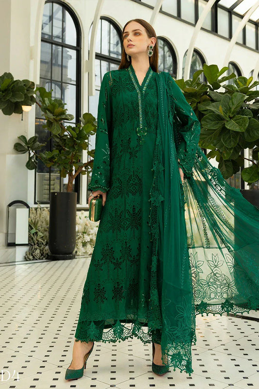 Picture of Maria B - Luxury Lawn Eid 2 - Design 04 - Unstitched - Available at Raja Sahib