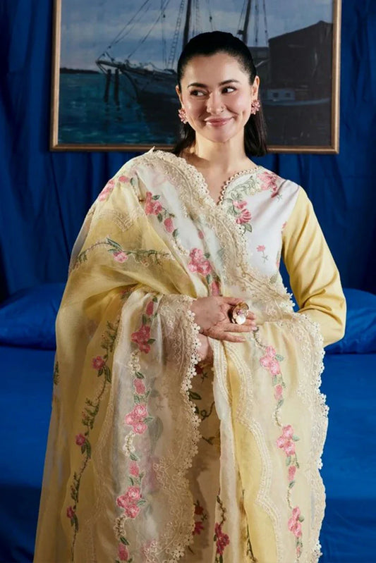 Picture of Maryam Hussain - Luxury Lawn Vol 2 - 10-Titli - Unstitched - Available at Raja Sahib