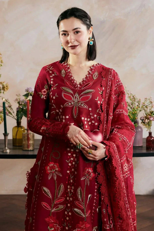 Picture of Maryam Hussain - Luxury Lawn Vol 2 - 03-Daneen - Unstitched - Available at Raja Sahib