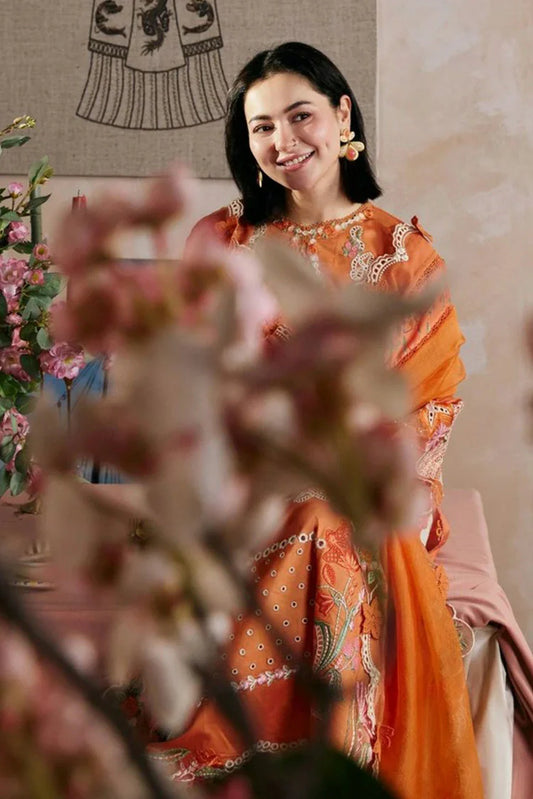 Picture of Maryam Hussain - Luxury Lawn Vol 2 - 05-Sharjeena - Unstitched - Available at Raja Sahib