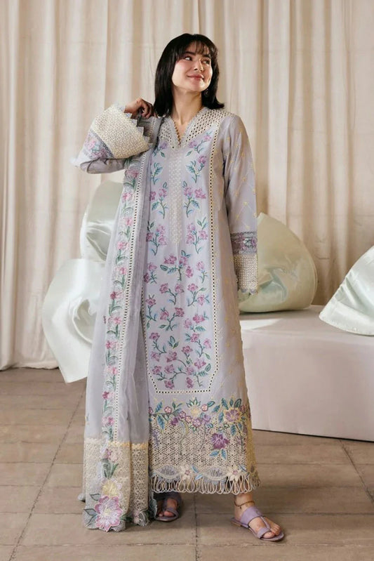 Picture of Maryam Hussain - Luxury Lawn Vol 2 - 08-Pari - Unstitched - Available at Raja Sahib