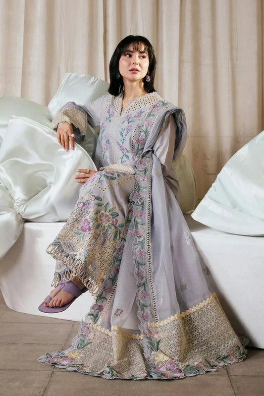Picture of Maryam Hussain - Luxury Lawn Vol 2 - 08-Pari - Unstitched - Available at Raja Sahib