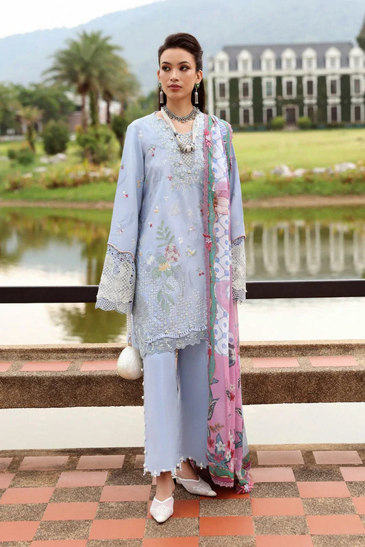 Picture of Republic Womenswear - Lilas Summer Lawn - RP-4B-Elowen - Unstitched - Available at Raja Sahib