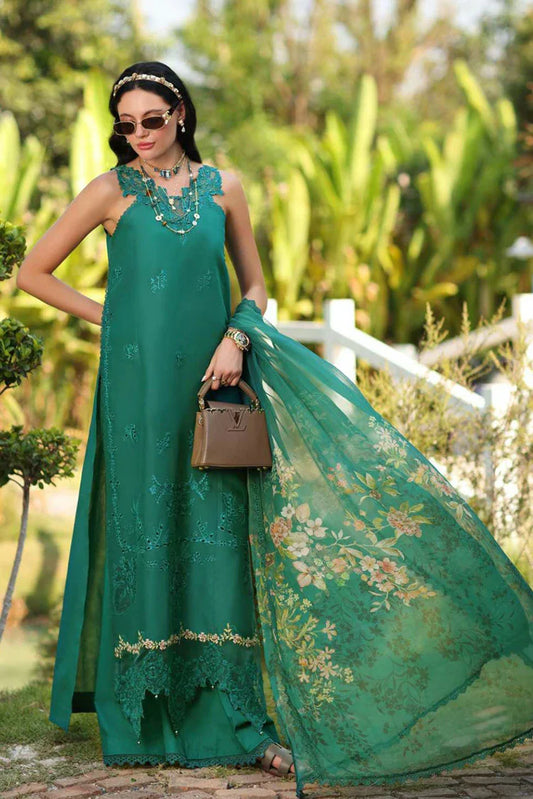 Picture of Noor by Saadia Asad - Noor Eid Luxe Printskhaas Collection - 02-Elare - Unstitched - Available at Raja Sahib