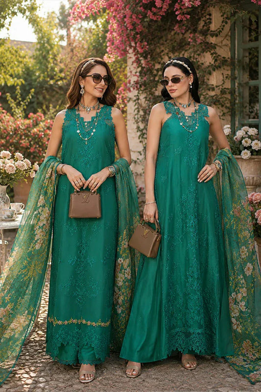 Picture of Noor by Saadia Asad - Noor Eid Luxe Printskhaas Collection - 02-Elare - Unstitched - Available at Raja Sahib