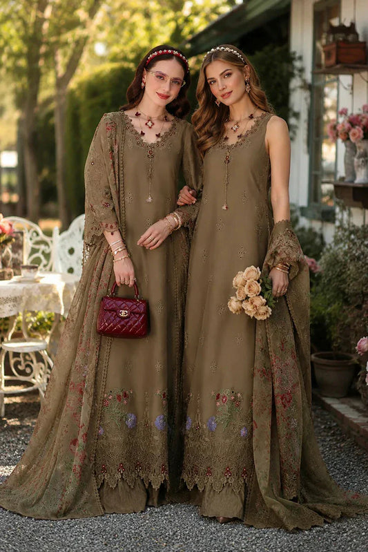 Picture of Noor by Saadia Asad - Noor Eid Luxe Printskhaas Collection - 08-Solara - Unstitched - Available at Raja Sahib