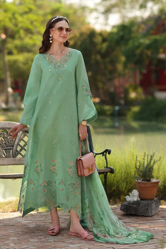 Picture of Noor by Saadia Asad - Noor Eid Luxe Printskhaas Collection - 09-Evania - Unstitched - Available at Raja Sahib
