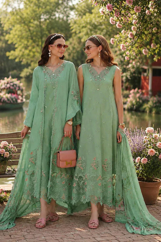 Picture of Noor by Saadia Asad - Noor Eid Luxe Printskhaas Collection - 09-Evania - Unstitched - Available at Raja Sahib