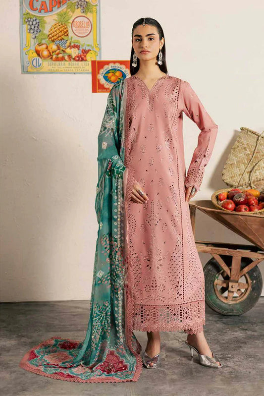 Picture of Nureh - Bazar Embroidered Schiffli Lawn Collection Vol 2 - NE-252 - Unstitched - Available at Raja Sahib