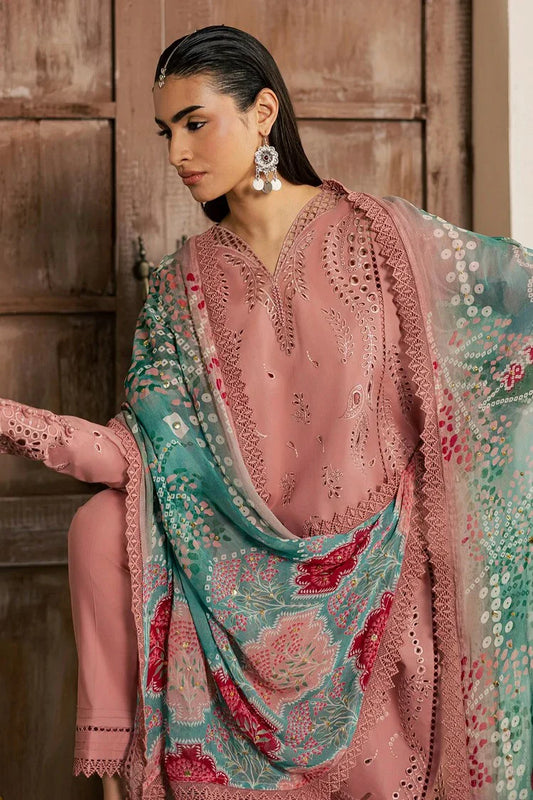 Picture of Nureh - Bazar Embroidered Schiffli Lawn Collection Vol 2 - NE-252 - Unstitched - Available at Raja Sahib