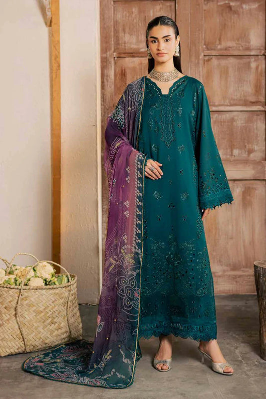 Picture of Nureh - Bazar Embroidered Schiffli Lawn Collection Vol 2 - NE-256 - Unstitched - Available at Raja Sahib