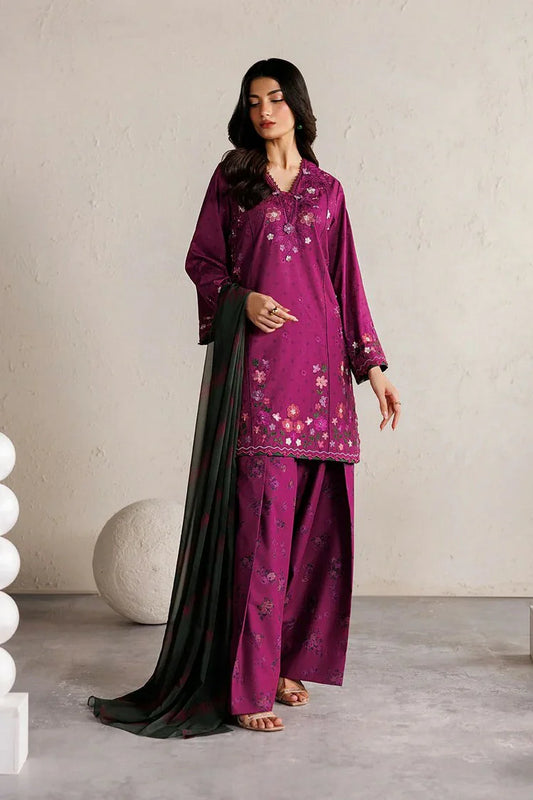 Picture of Iznik - Festive Lawn - IBE-01 - Unstitched - Available at Raja Sahib