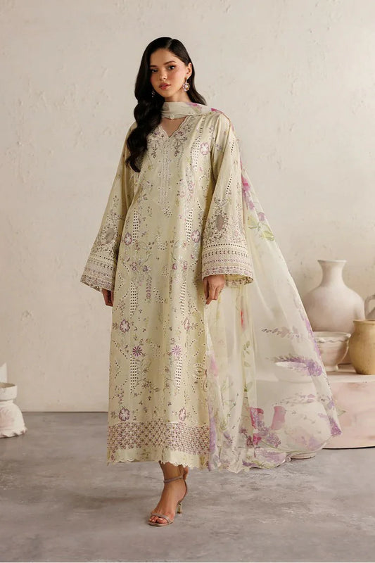 Picture of Iznik - Festive Lawn - IBE-08 - Unstitched - Available at Raja Sahib
