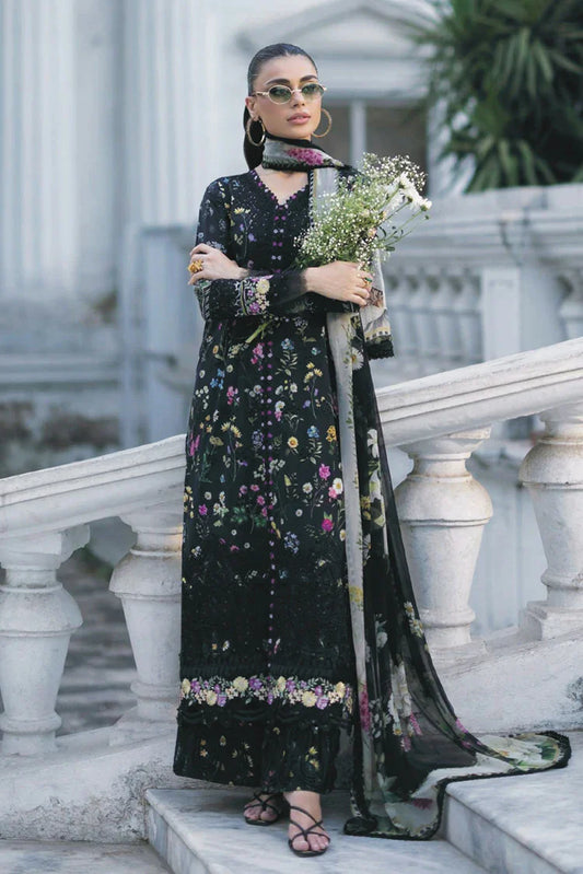 Elaf - Signature Embroidered Lawn Collection Vol 2 - ESG-2B SASHA - Unstitched