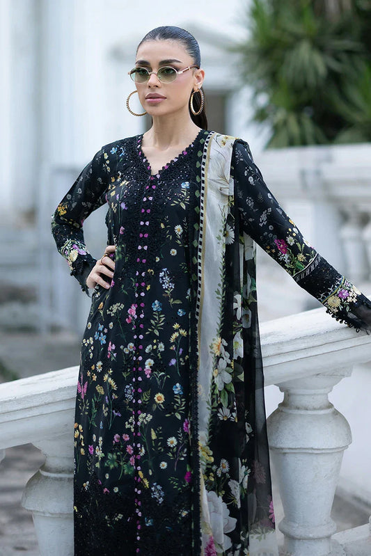 Elaf - Signature Embroidered Lawn Collection Vol 2 - ESG-2B SASHA - Unstitched
